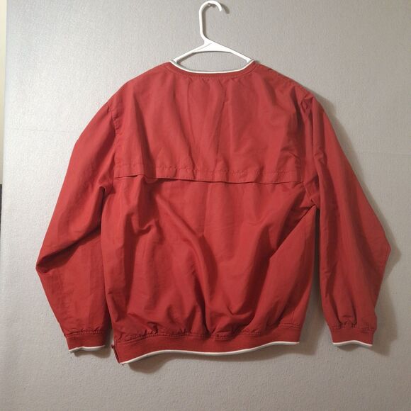 Alabama Crimson Tide Campus Heritage VNeck Pullover Windbreaker Jacket Men S VTG - Picture 4 of 7
